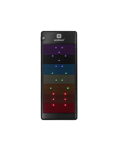 Protocol4 Ultimate PEMF mat product shot showing all lit gemstone zones