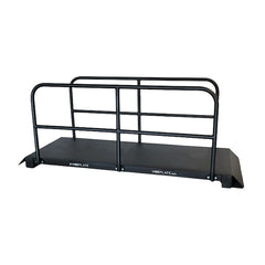 Left angled view of the VibePlate Parallel Bar Platform
