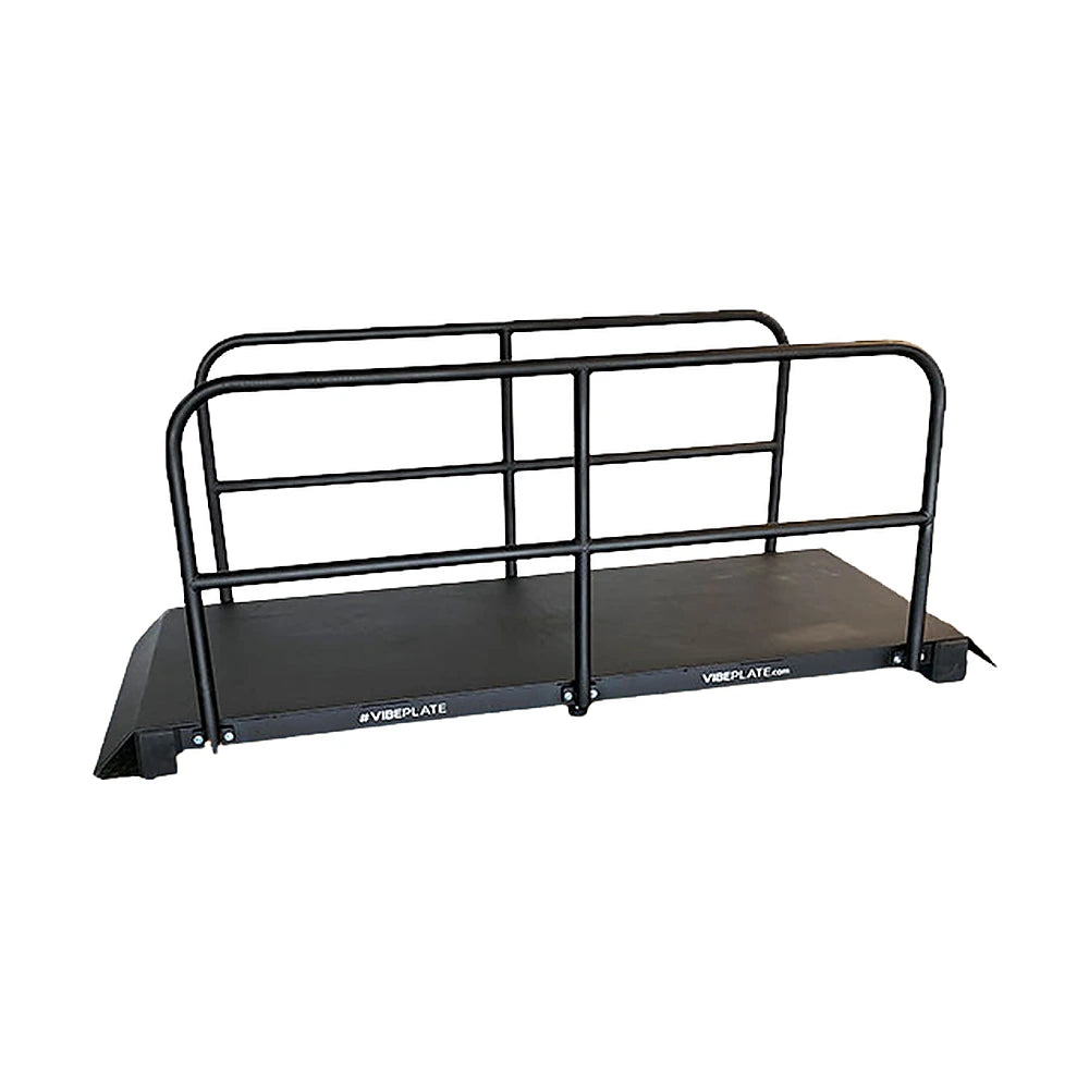 Right angled view of the VibePlate Parallel Bar Platform